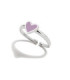 ANILLO CORAZÓN LAVANDER DREAMS NEW SUPERAGATHA RUIZ DE LA PRADA - 286SUP