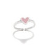 ANILLO CORAZÓN ROSA NEW SUPERAGATHA RUIZ DE LA PRADA - 282SUP