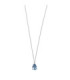Collar Elegante con Piedra Azul - 136C0246