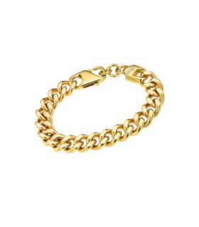 Pulsera Dorada Grande para Hombre en Acero Lotus Style - LS2191-2/2