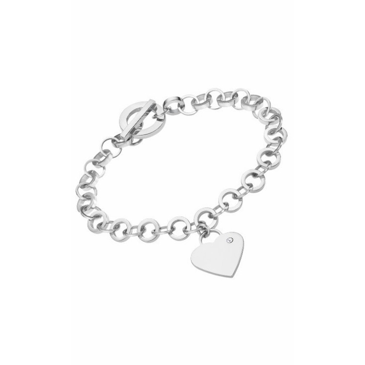 Pulsera de Corazón de Acero - LS2271-2/1