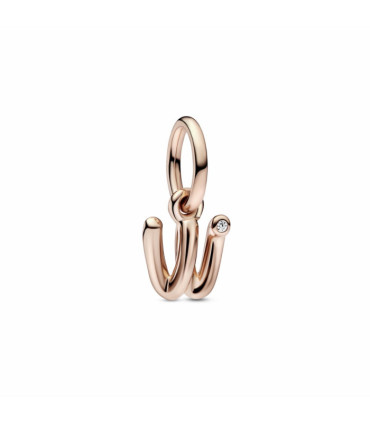 Charm Colgante Letra Minúscula w del Alfabeto - 782481C01