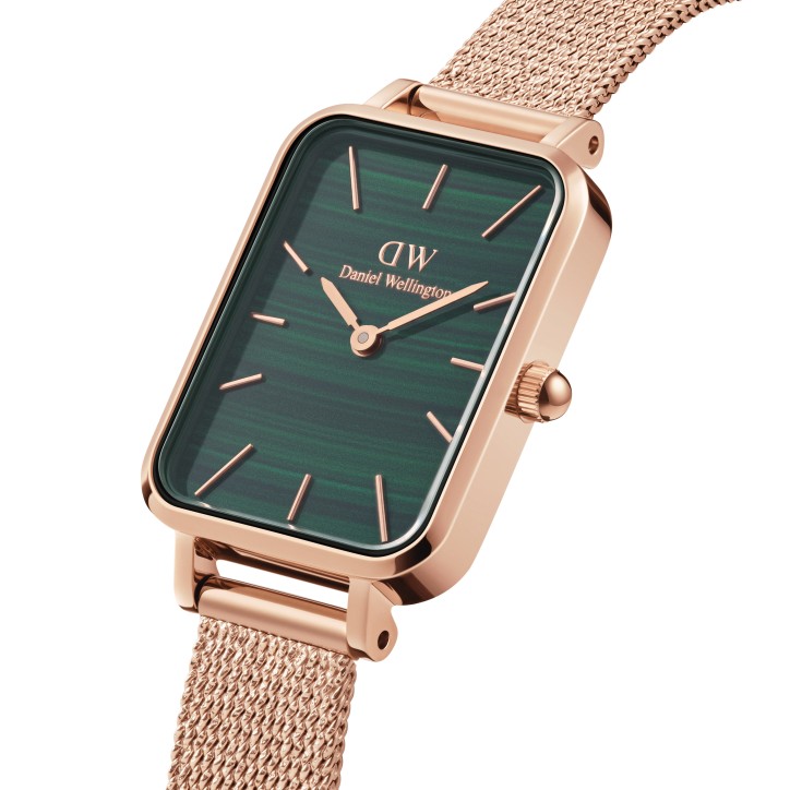 Reloj Daniel Wellington Cuadrado con Esfera Verde - DW00100437