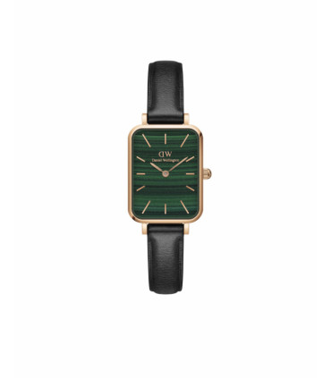 Reloj Daniel Wellington Esfera Verde y Correa Piel Negra - DW00100439