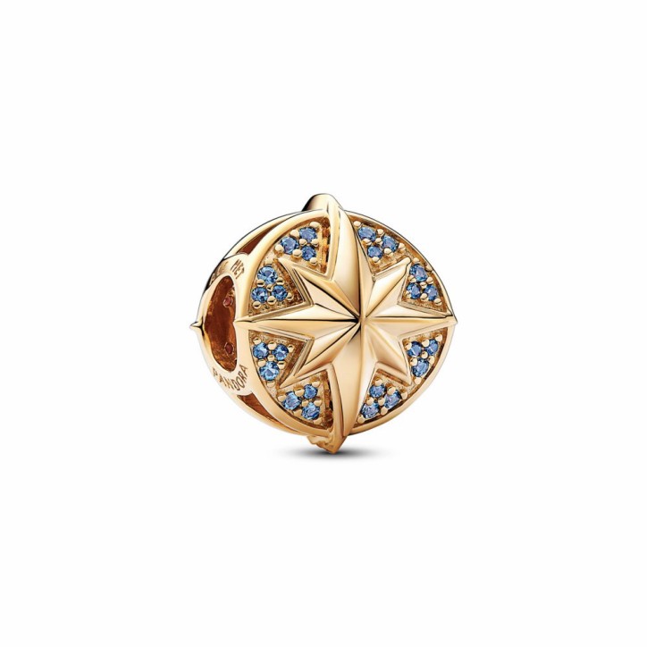 Charm Insignia Capitana Marvel de Marvel Pandora - 762744C01
