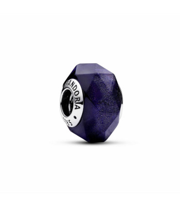 Charm de Cristal de Murano Azul Facetado Pandora - 792984C00