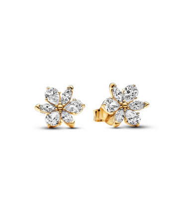 Pendientes de Botón Herbario Brillante - 262633C01