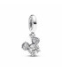 Charm Colgante Silueta Cabeza Brillante de Mickey Mouse - 793031C01