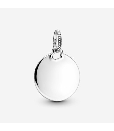 Colgante Etiqueta Redonda Grabable PANDORA - 398610C00
