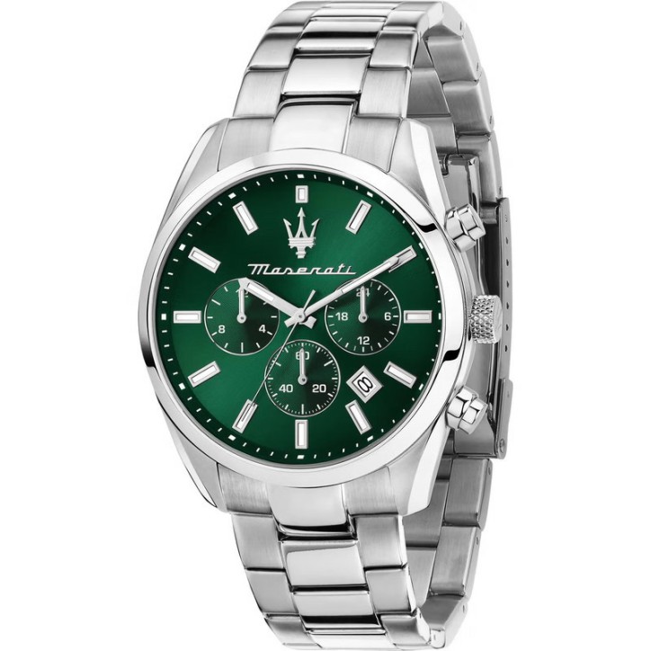 Reloj Maserati Hombre Attrazione Verde Acero. - R8853151011