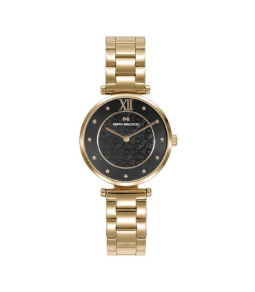 Reloj de Mujer Shibuya caja y brazalete de acero en Ip dorado MARK MADDOX - MM1015-53