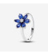 Anillo Herbario Brillante Azul Pandora - 193000C01-56