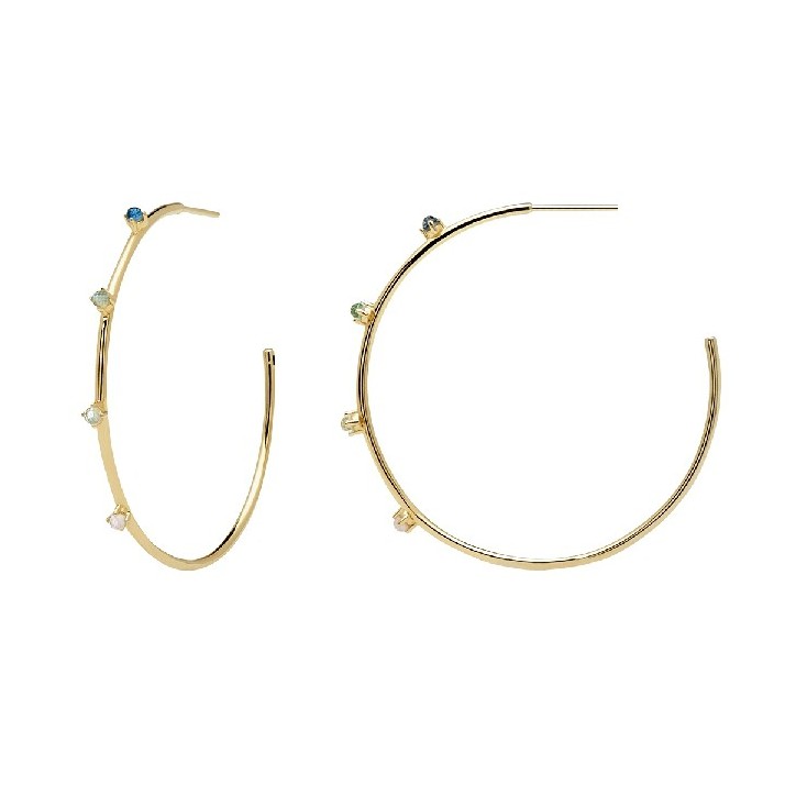 Pendientes Indigo Gold PDPAOLA - AR01-080-U