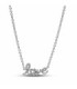 Collar Love Escrito a Mano Brillante Pandora - 393076C01