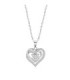 Collar para Mujer con forma de Corazón y Piedras de Lotus Silver - LP3706-1/1