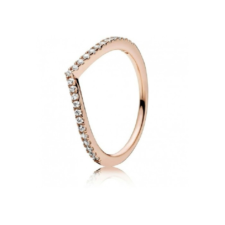 Anillo Pandora Rose Deseo Reluciente - 186318CZ