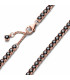 Pulsera Tenis Negra Brillante Pandora - 581469C02