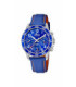 RELOJ INFANTIL LOTUS JUNIOR AZUL Y TONOS NARANJAS - 18581/6