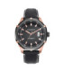 Reloj Magnum Viceroy Hombre con correa de Piel y Caja Rosada con Negro - 46831-57