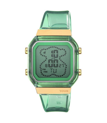 Reloj Tous Digital de Policarbonato en Color Verde Menta FRESH - 3000133000