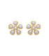 Pendientes Flor de Perlas Dorados Luxenter - SGEY11011400