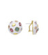 Pendientes Blancos con Piedras de Colores Yever de Luxenter - SGEU1672000