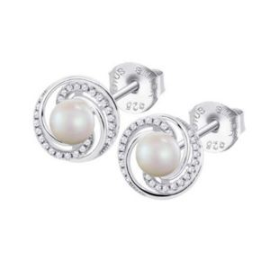 Pendientes con perlas
