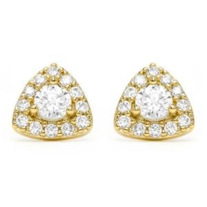 Pendientes con circonita